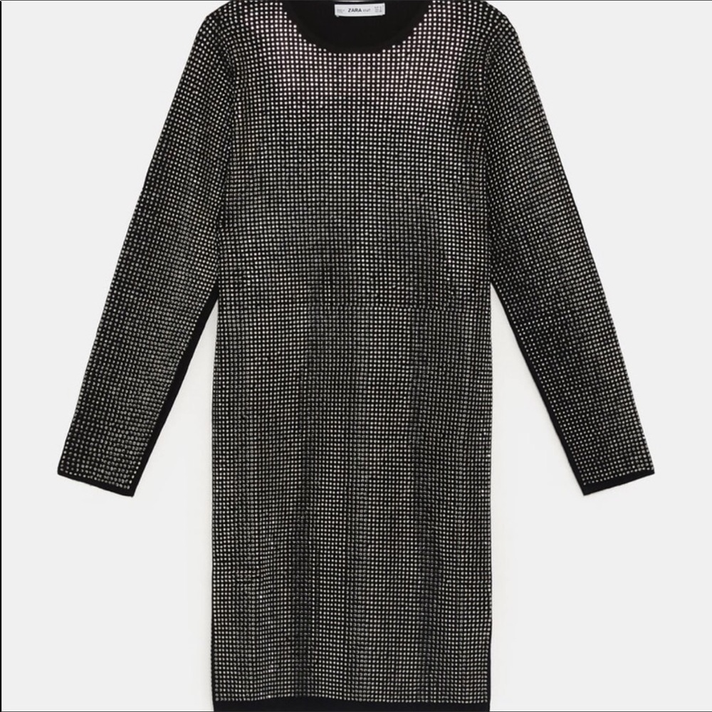 NWOT Zara embellished Dress - Picture 4 of 7